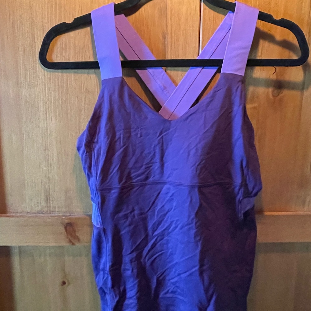 Lululemon Push Ur Limits Tank - Purple